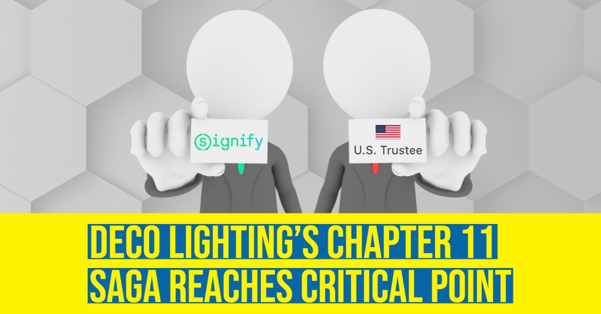 2023 deco lighting bankruptcy restructuring sam sinai PQL Chapter 7 11.jpg